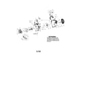 Craftsman 944518250 handle/housing/fuel tank diagram
