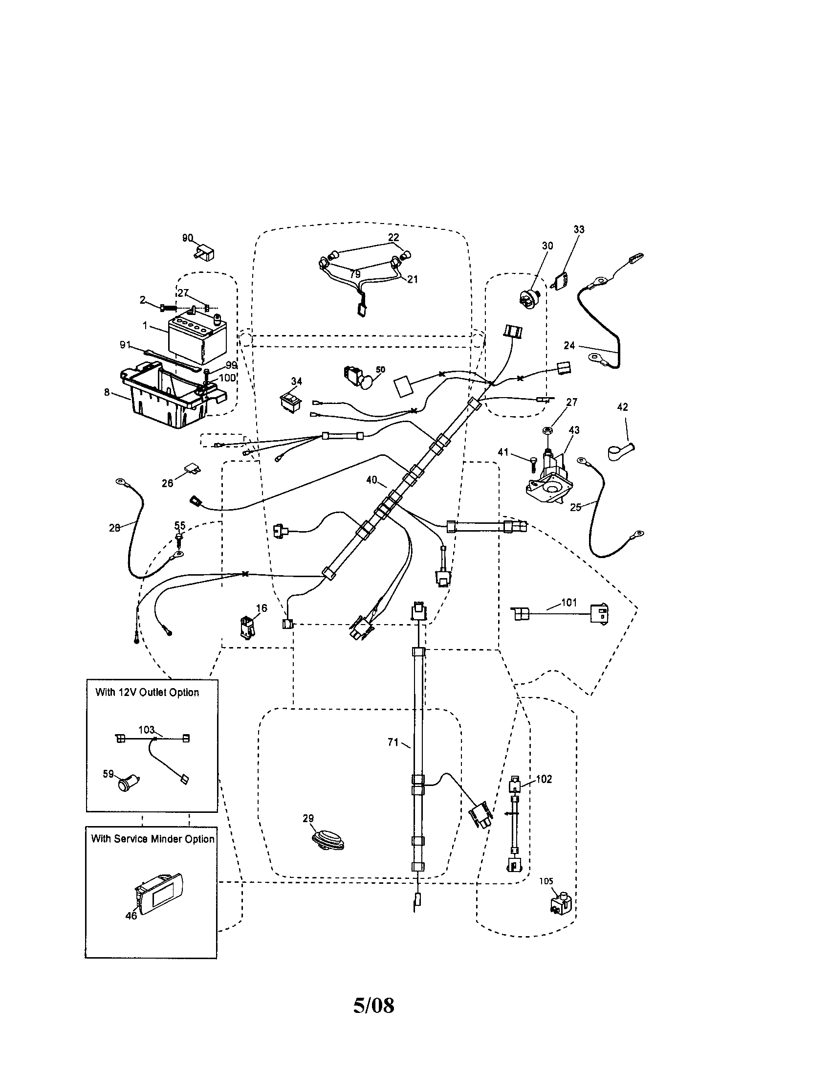 Craftsman 917286900 electrical diagram