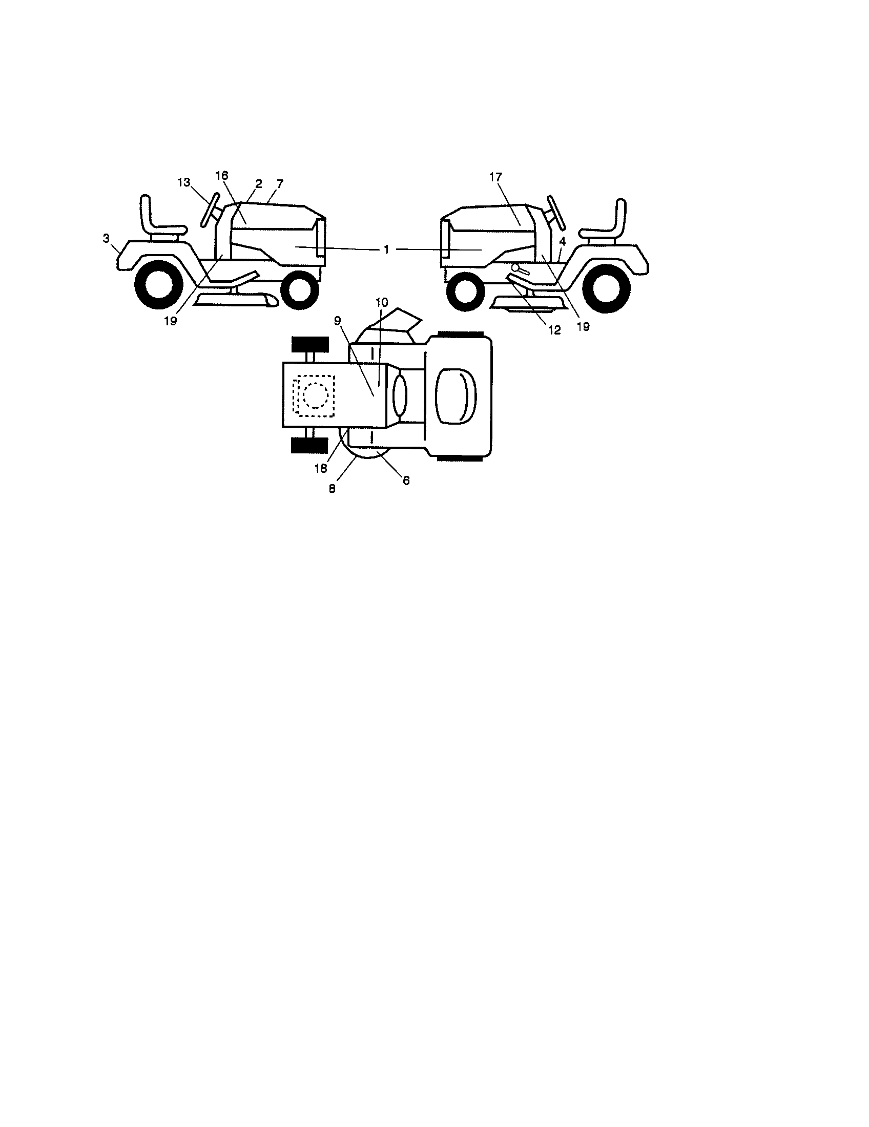 Craftsman 917286900 decals diagram