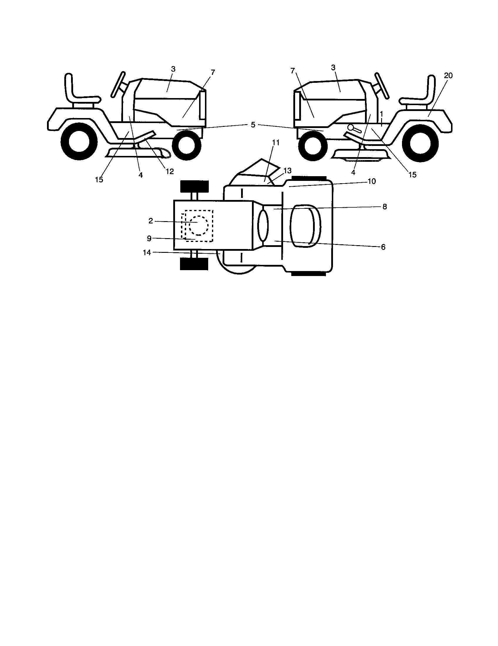 Craftsman 917256340 decals diagram