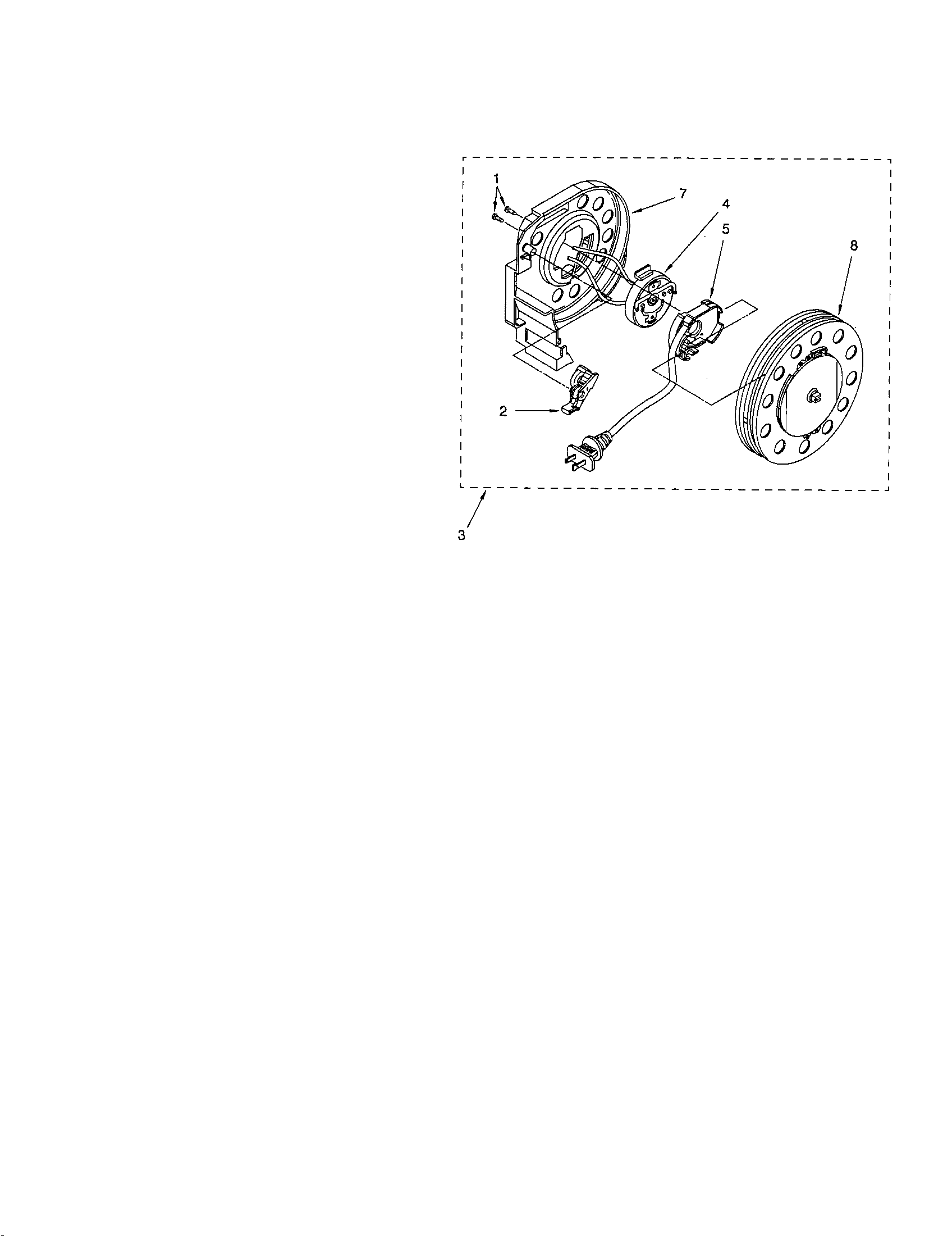 Kenmore 11626312602 cord reel diagram