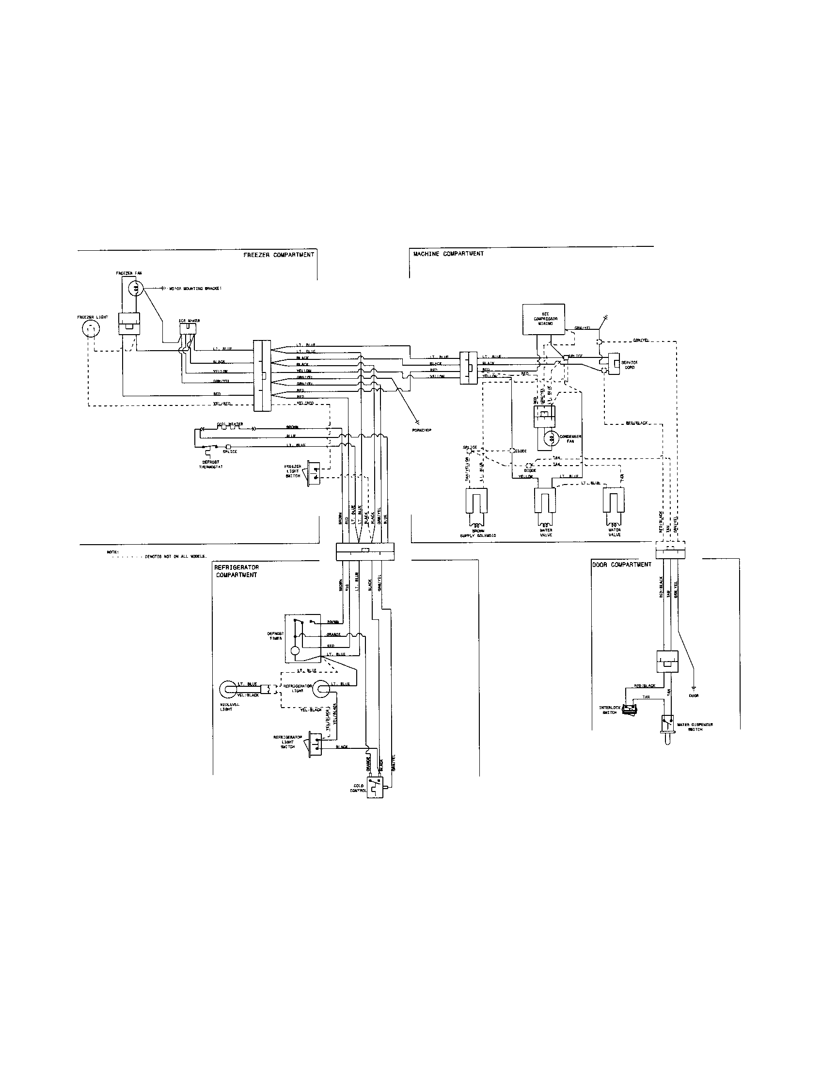 Frigidaire FRT15G4JW0 wiring diagram diagram