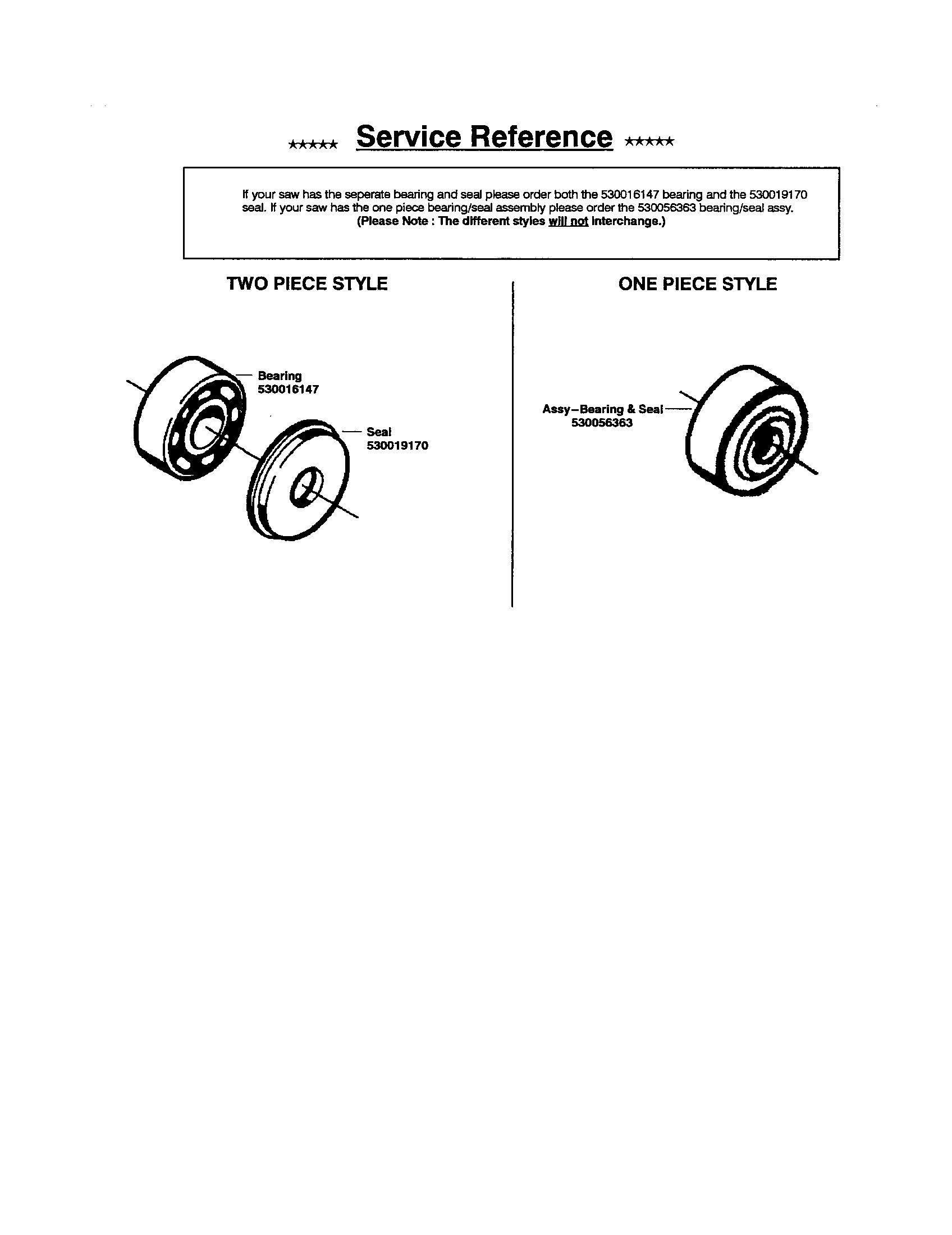 Poulan 2900 TYPE 3 service reference diagram