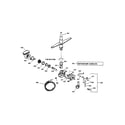 Kenmore 36314487100 motor-pump mechanism diagram