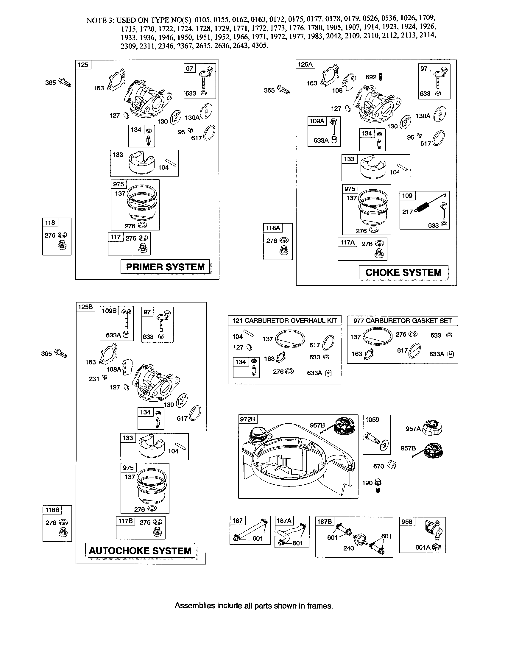 Snapper NS2265 (7800228) carburetor/fuel tank diagram
