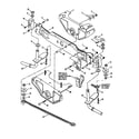 Snapper NLT120G30DB front axle/front wheel diagram