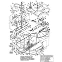 Snapper NLT120G30DB 30" cutting deck/belts/brakes diagram