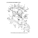 Snapper LT160H42FBV2 48" cutting deck sub assembly diagram