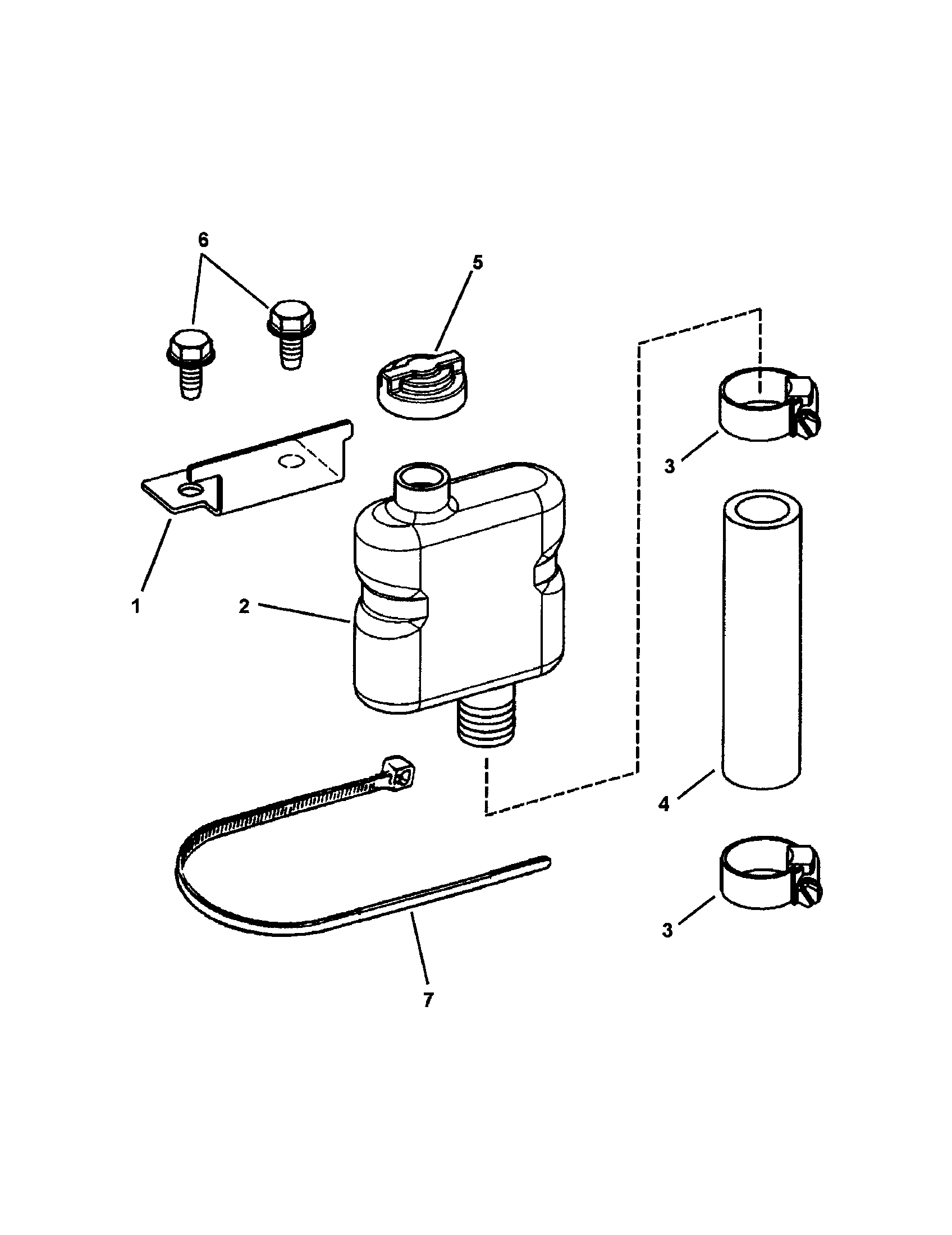 Snapper LT180H48GBV2 hydro reservoir diagram