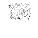 Snapper M280919B wheels-rear diagram
