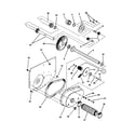 Snapper M281019BE differential, r.h. fender diagram