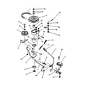 Snapper M301019BE belts/brakes/interlock (series 17) diagram