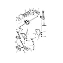 Snapper CP216017RV rear wheel brackets/latches diagram