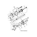 Snapper CP215512KWV transmission (differential) diagram