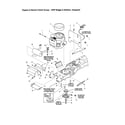Snapper LT1644 engine/electric clutch diagram
