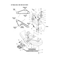 Snapper 2690117 belt/idler arm/hitch diagram