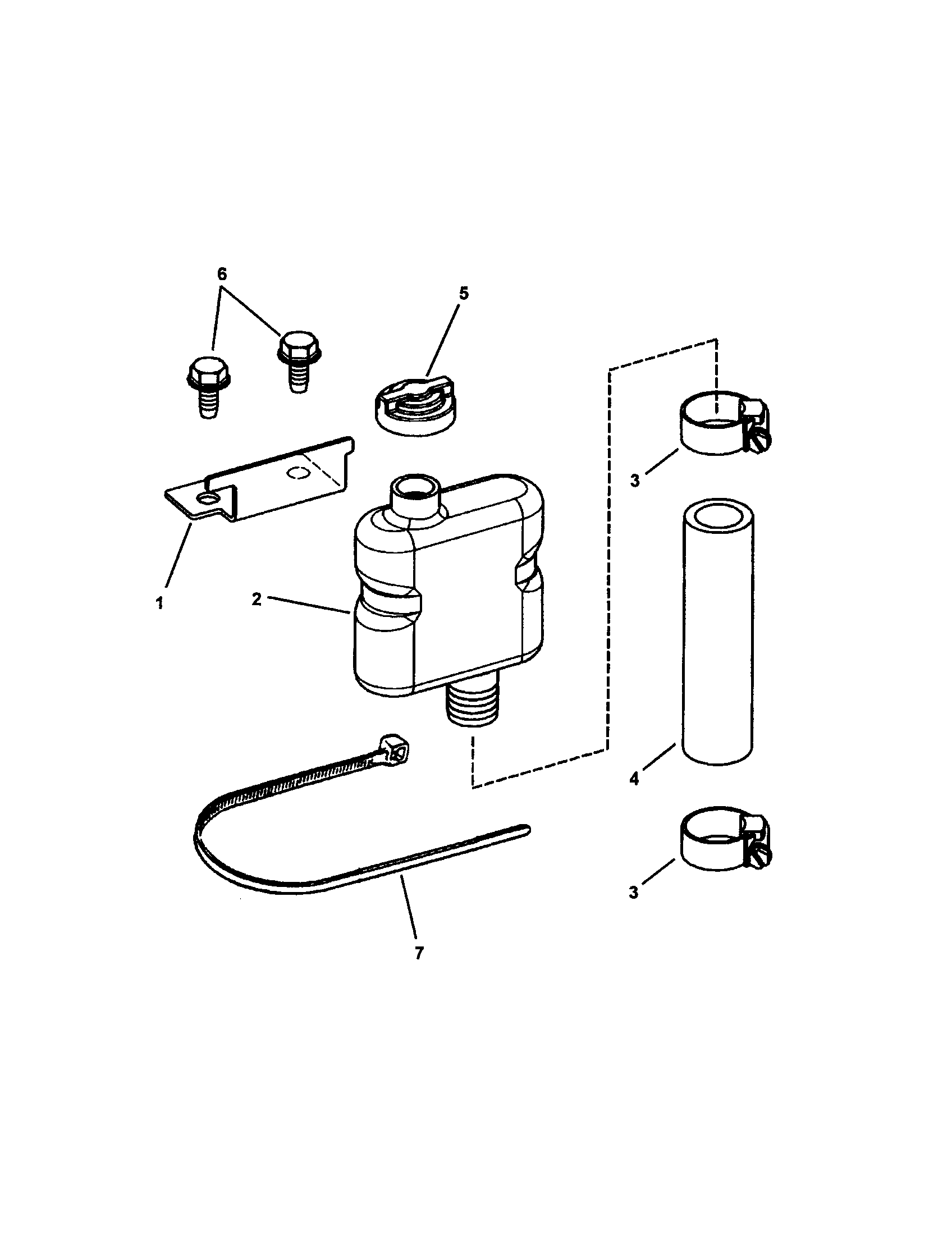 Snapper ELT145H33FBV hydro reservoir diagram