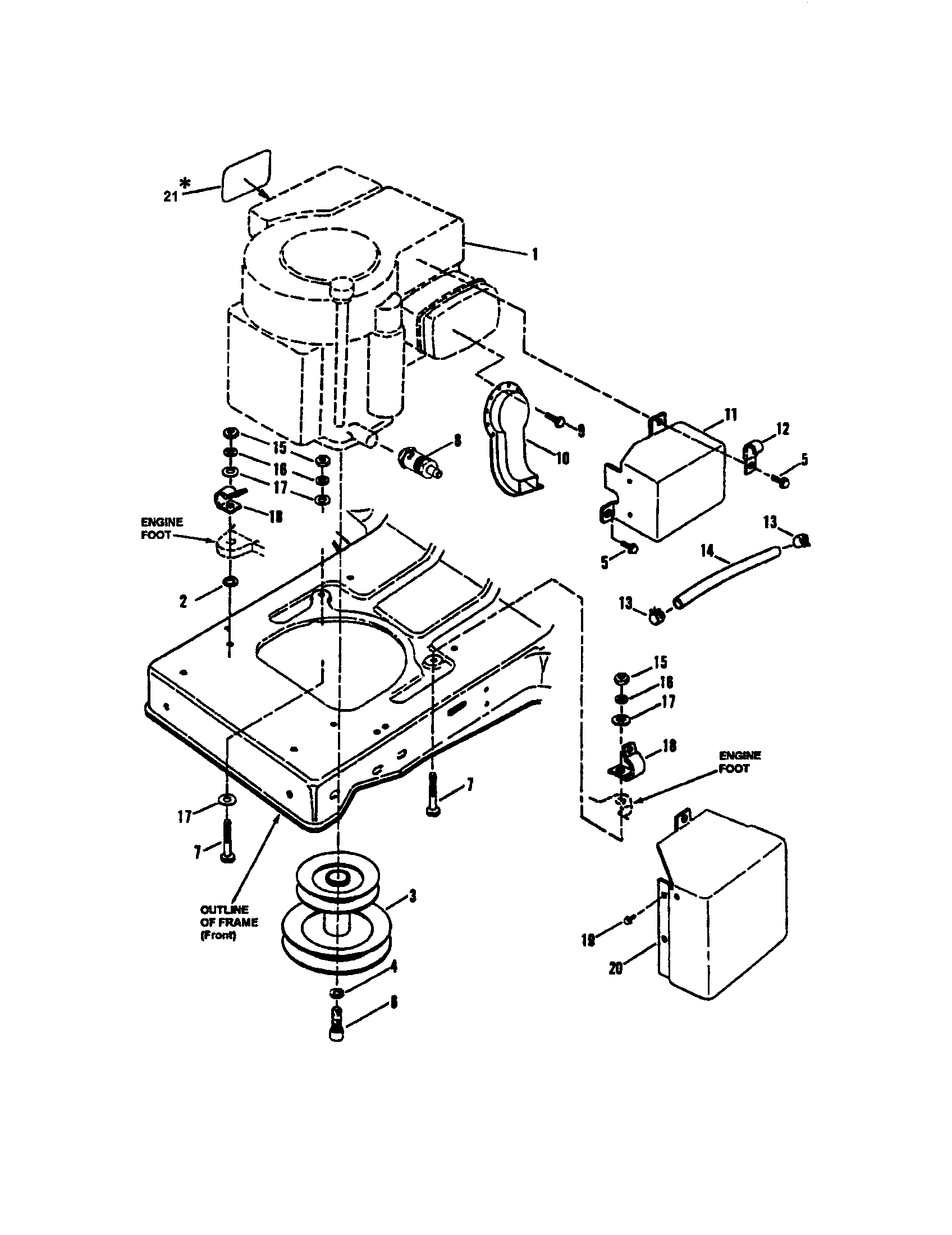 Snapper ELT145H33FBV engine diagram