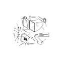 Snapper P216012E accessory-grass bag diagram