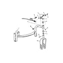Snapper FRPS216015E front wheel bracket diagram