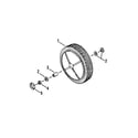 Snapper FRPS216015E front wheels diagram