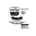 Snapper FRPS216015E decals ii diagram