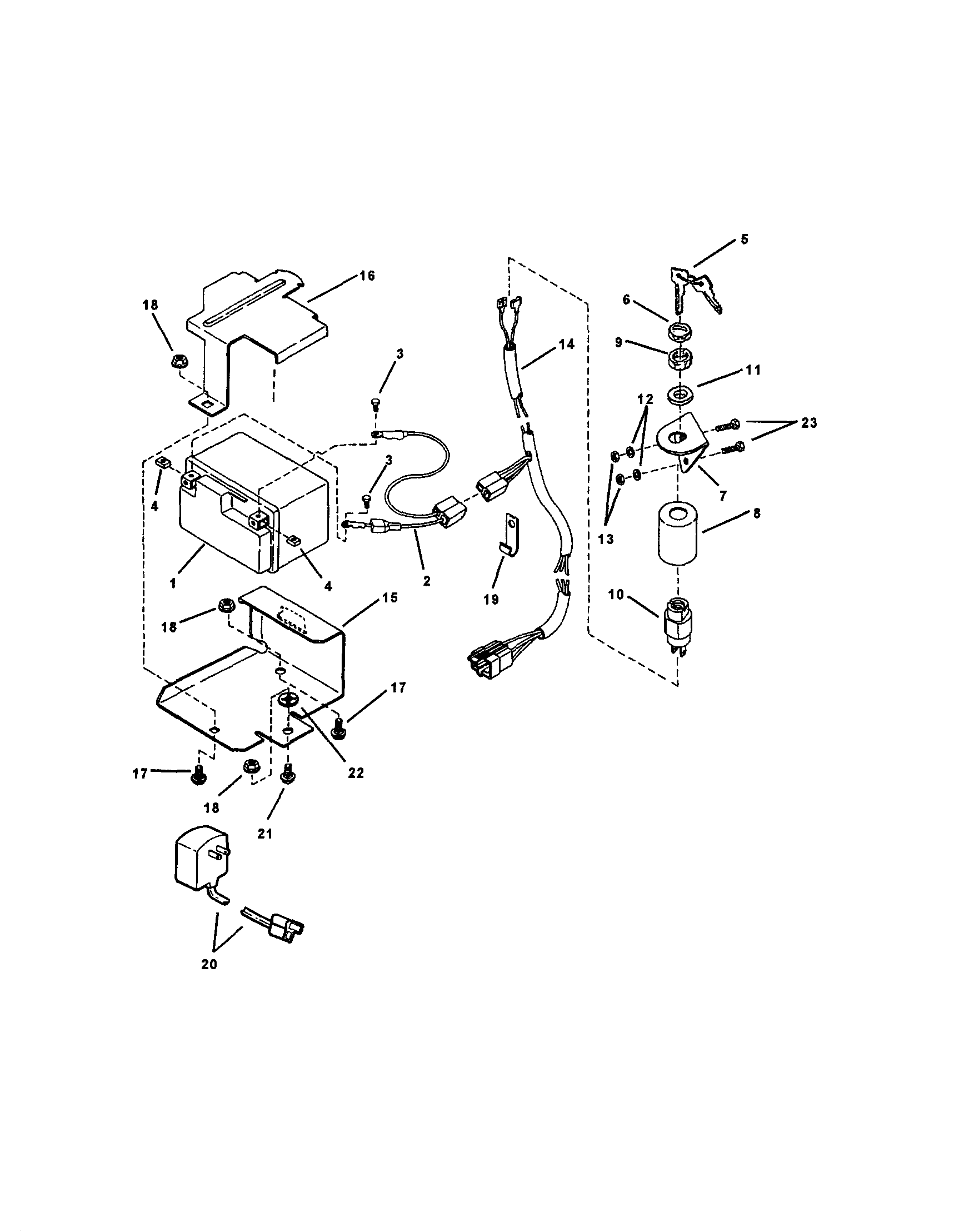 Snapper 82431 electric start diagram