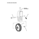 Snapper MCRP215015KWV front wheels diagram