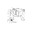 Snapper MCRP215015KWV grass bag (non-swivel wheel models) diagram