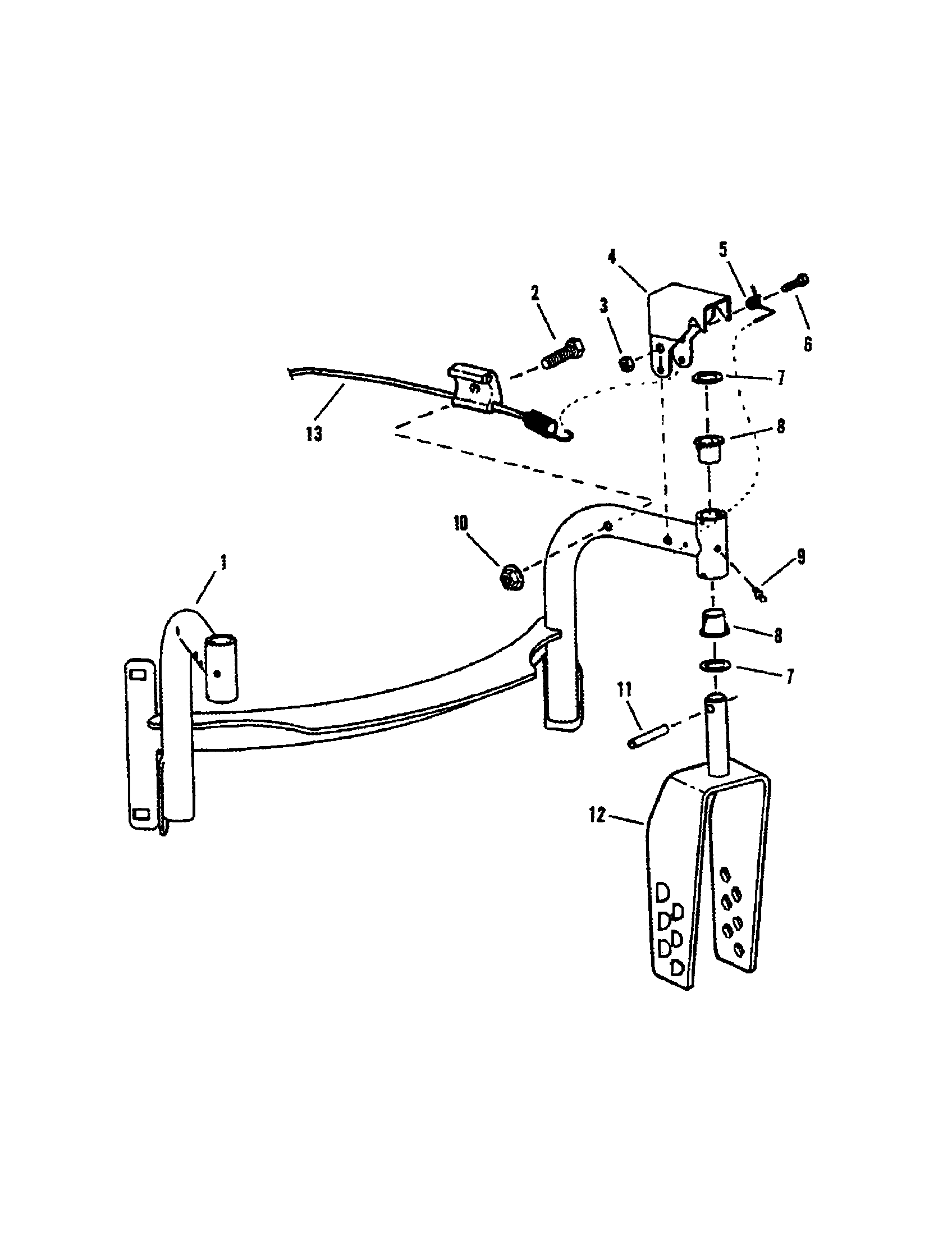 Snapper ERP217017BV swivel caster diagram