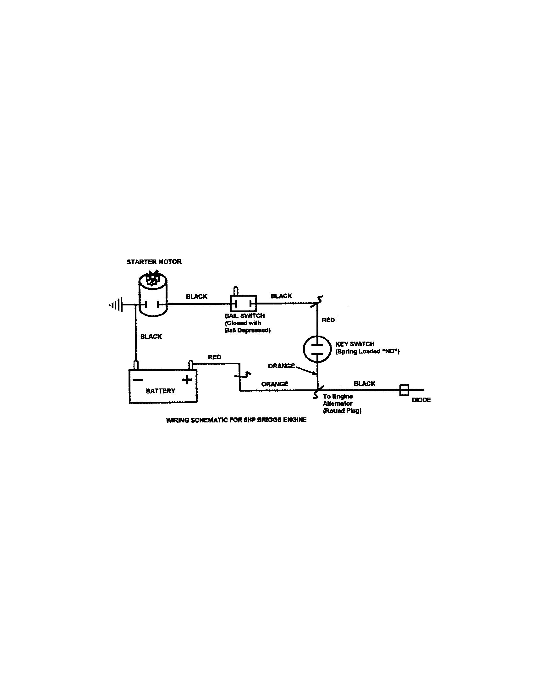 Snapper ERP217017BV wiring schematic diagram