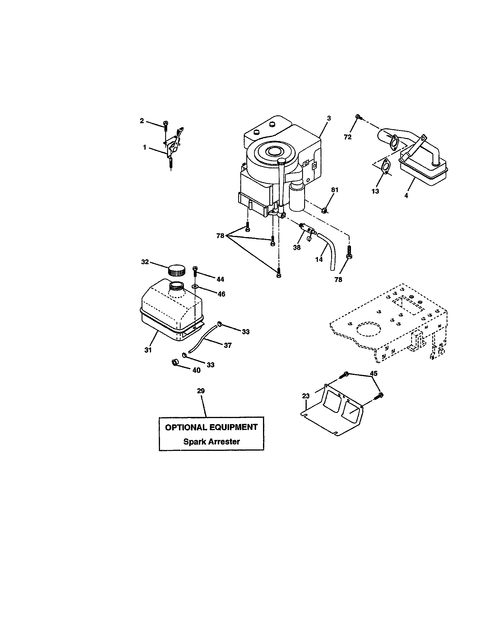 Craftsman 917273402 engine diagram
