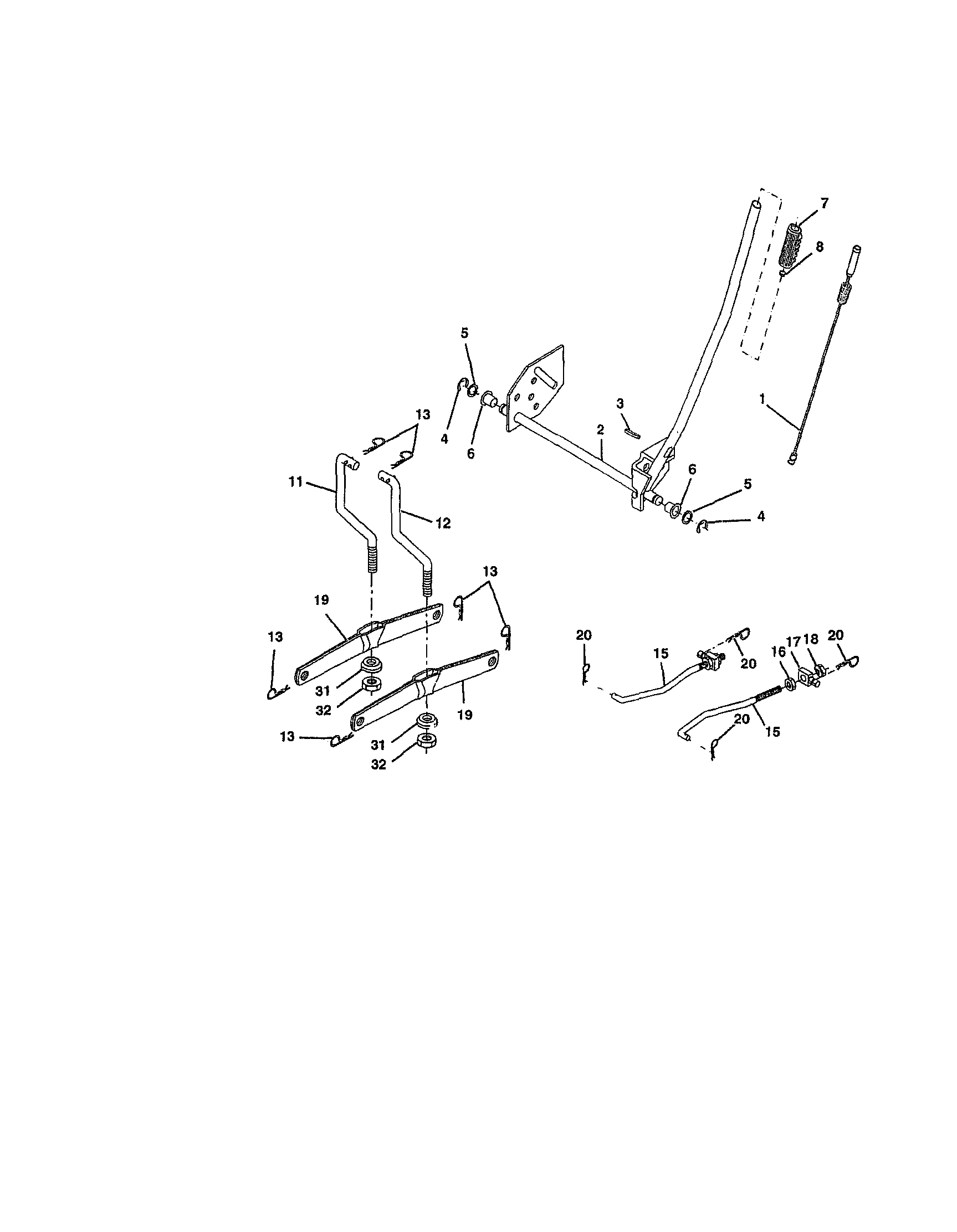 Craftsman 917273402 lift diagram