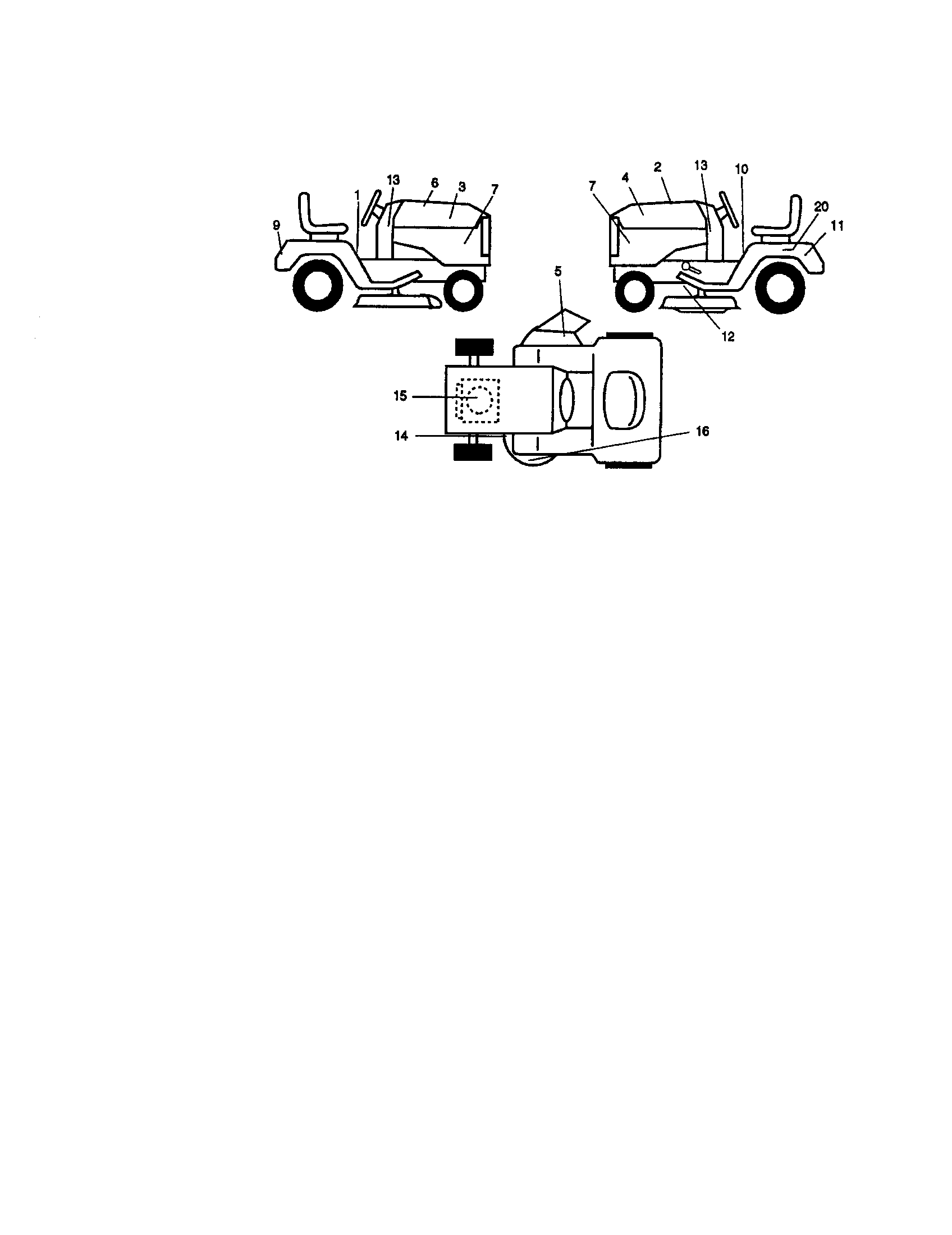 Craftsman 917273381 decals diagram