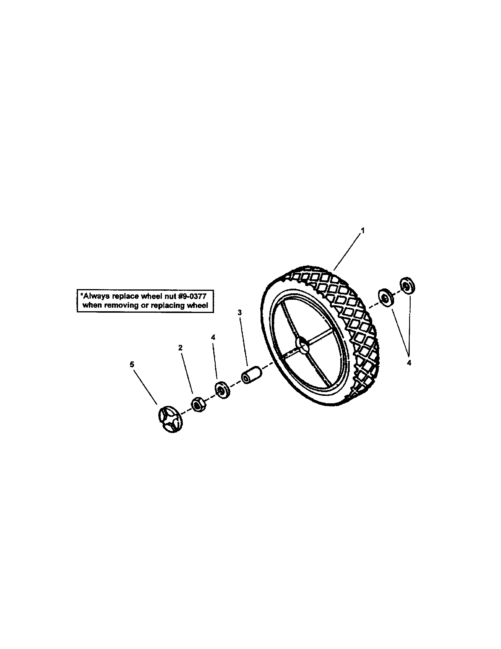 Snapper RP216018KWV front wheels diagram