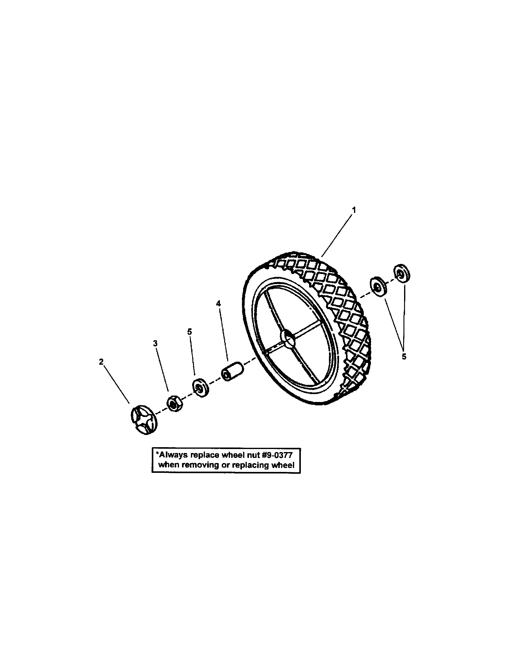 Snapper MRP216518B front wheels diagram