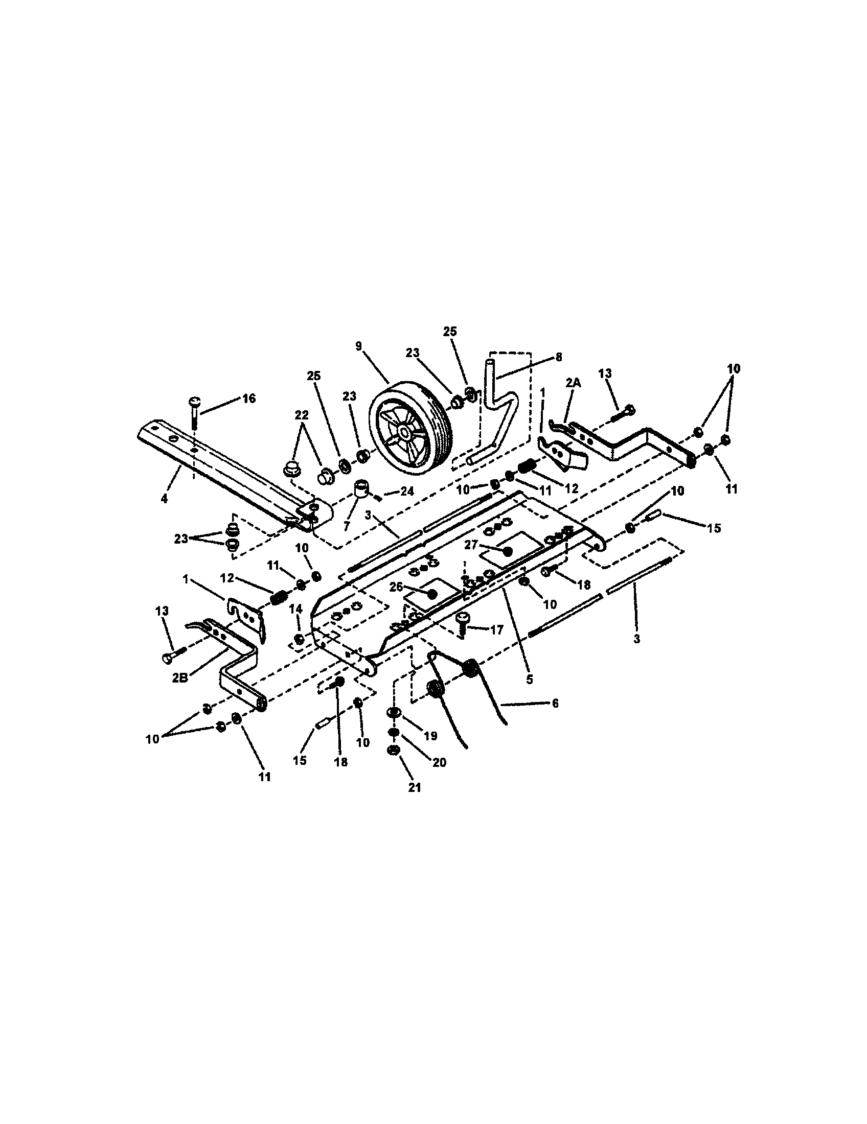 Snapper MRP216518B thatcherizer diagram