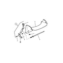 Snapper CP216018KWV front wheel bracket, latches diagram