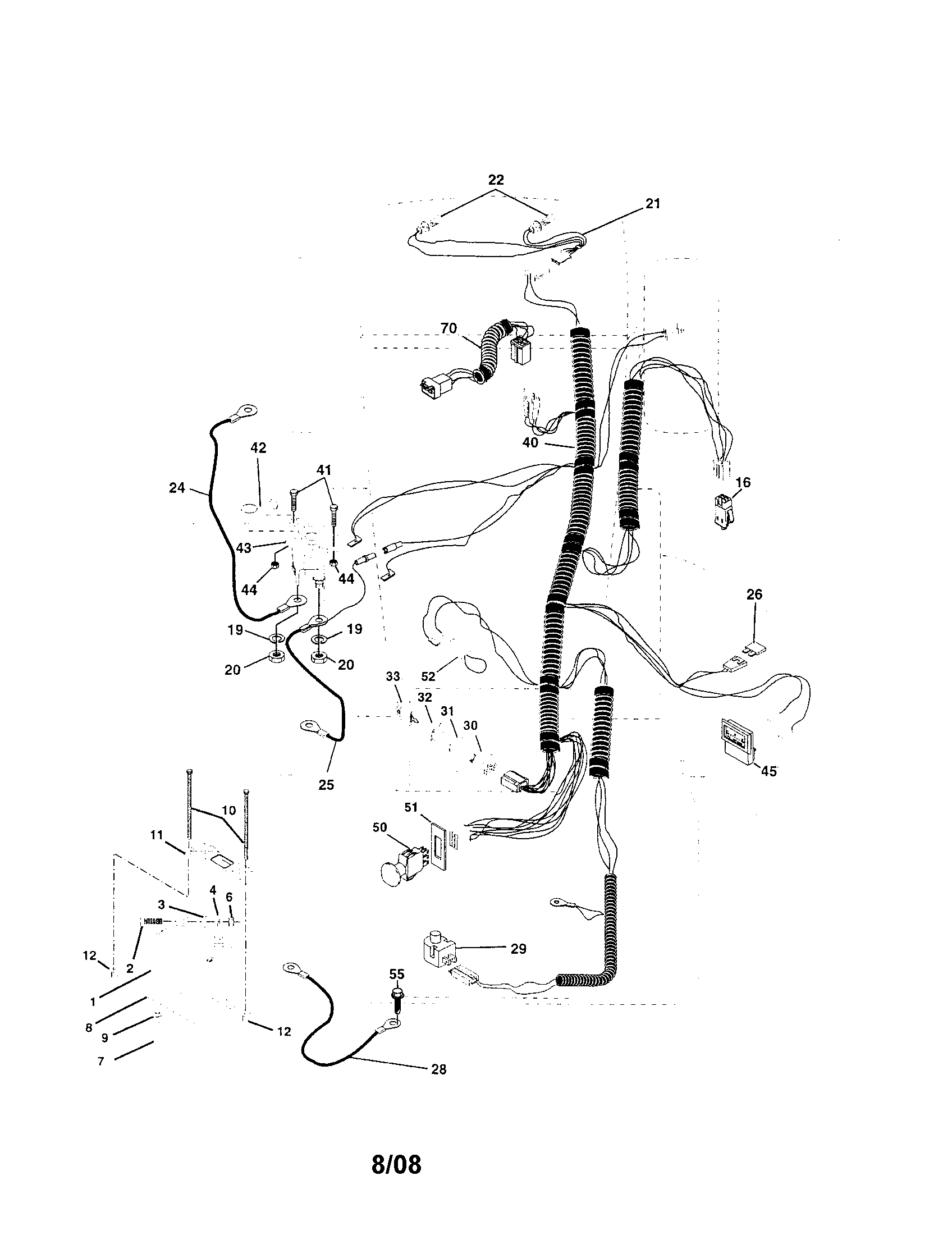 Craftsman 917258680 electrical diagram