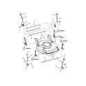 Snapper 7800032 wheel brackets/latches (push) diagram