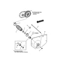 Snapper 3011523BV left hande fender/bearing diagram