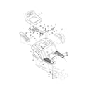 Toro LX460 fender/seat diagram