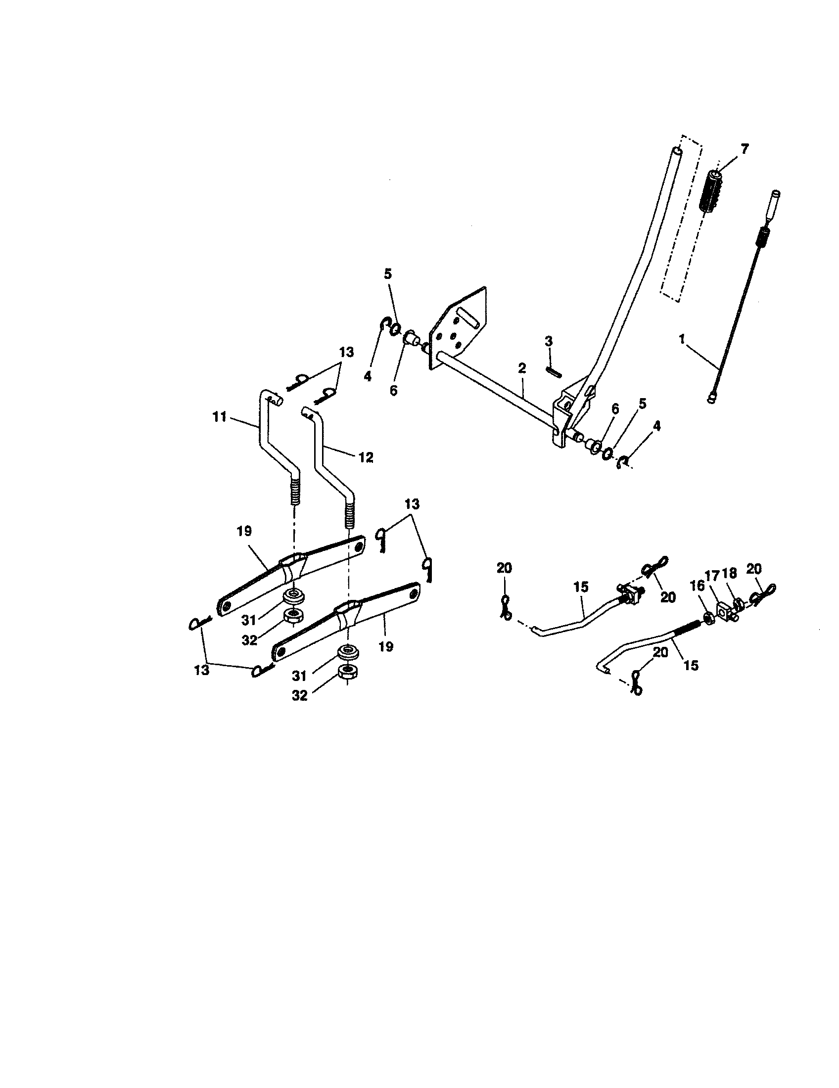 Craftsman 917275685 lift diagram
