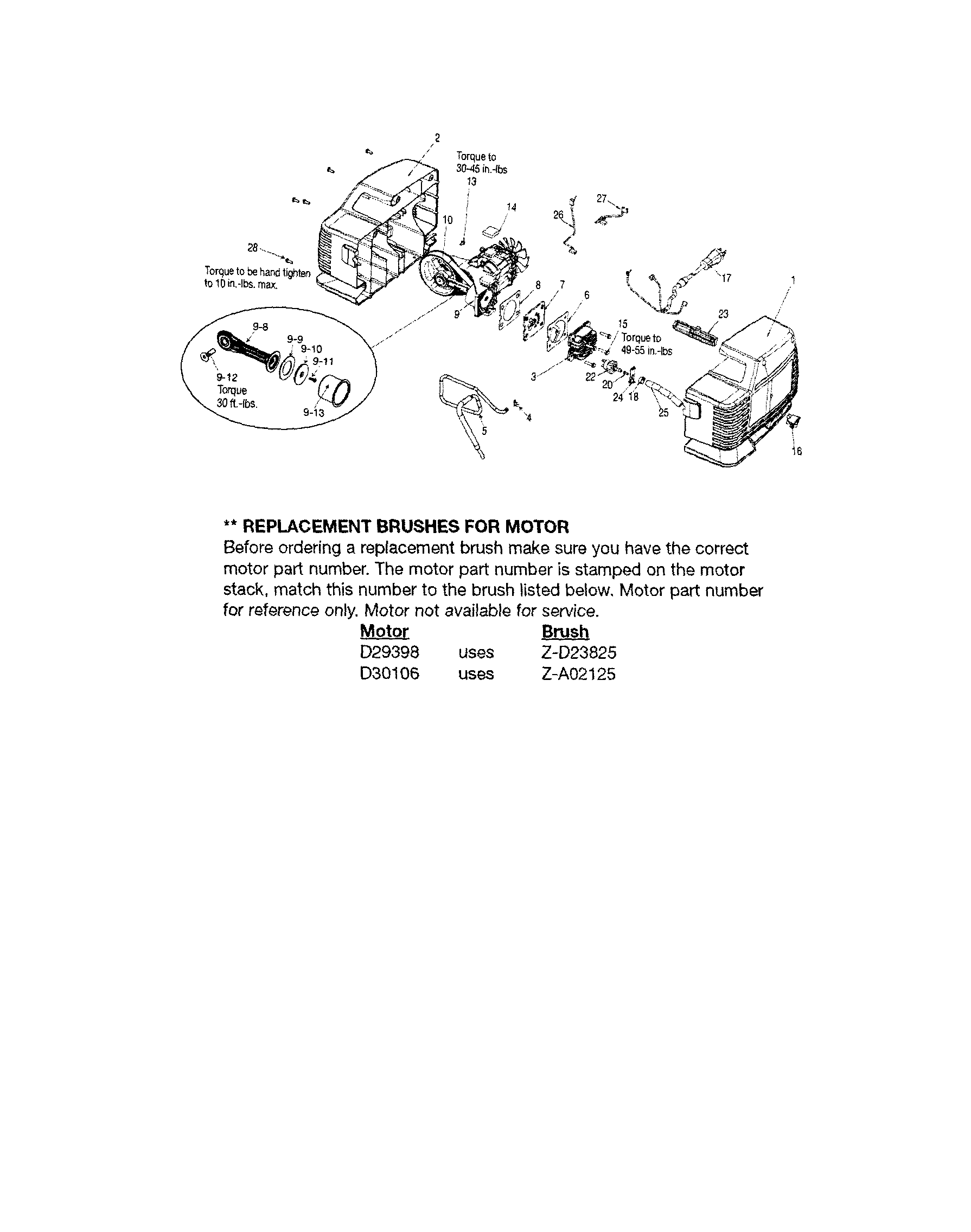 Craftsman 919166442 pump diagram