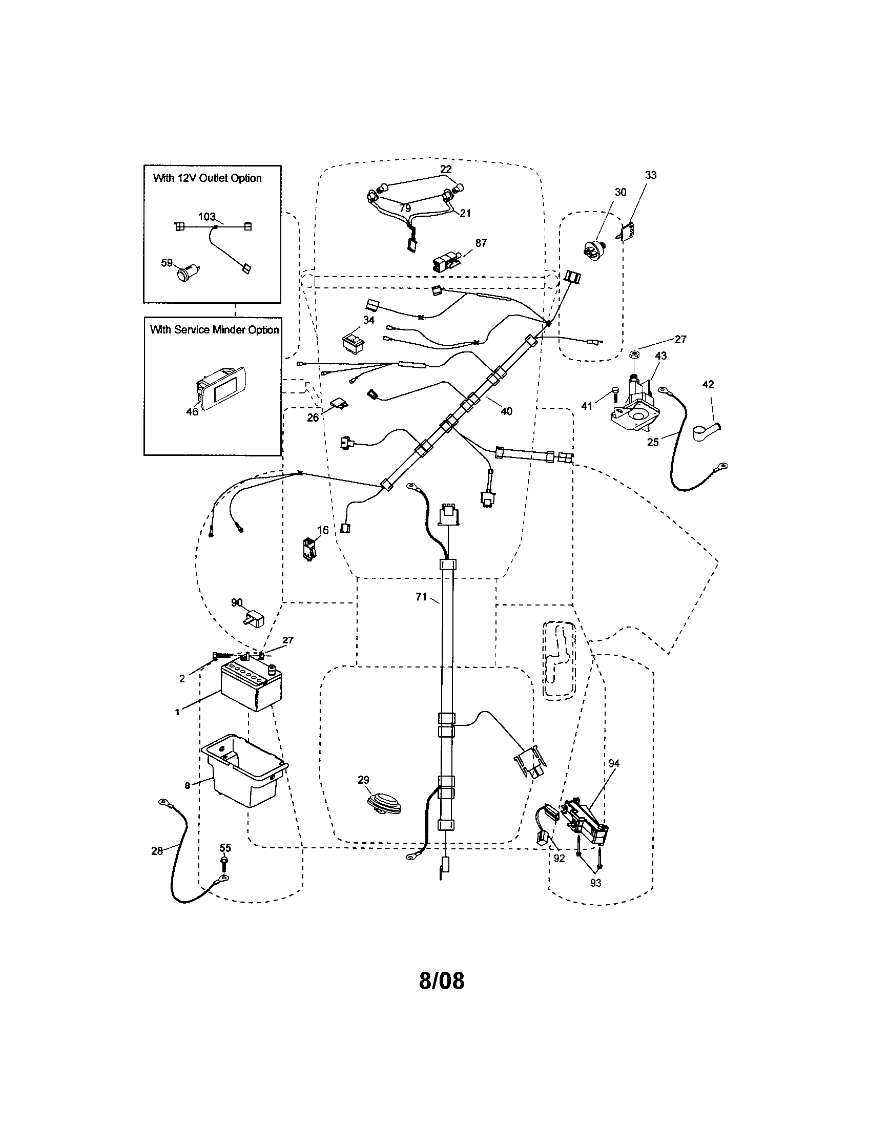 Craftsman 917288123 electrical diagram