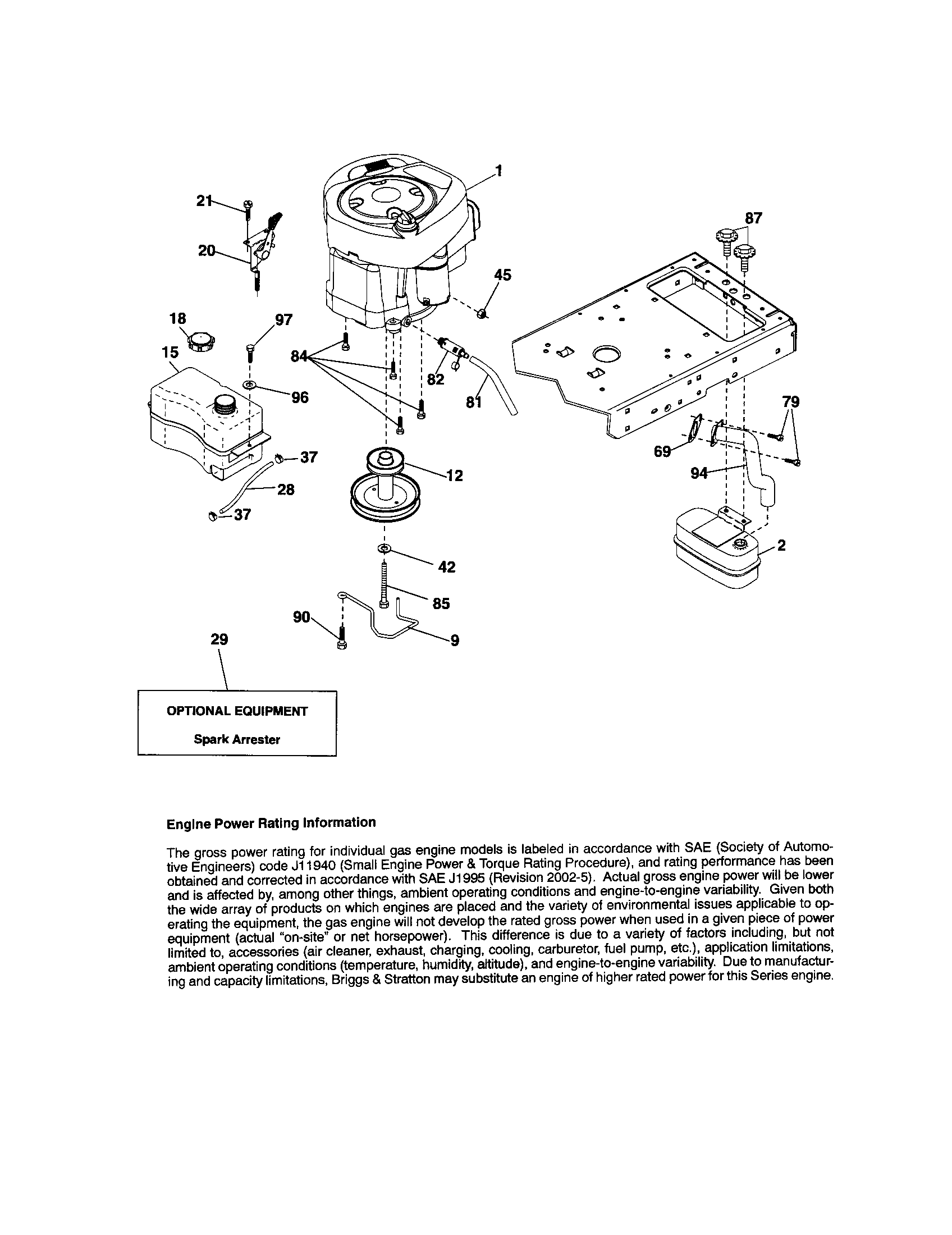 Craftsman 917288123 engine diagram