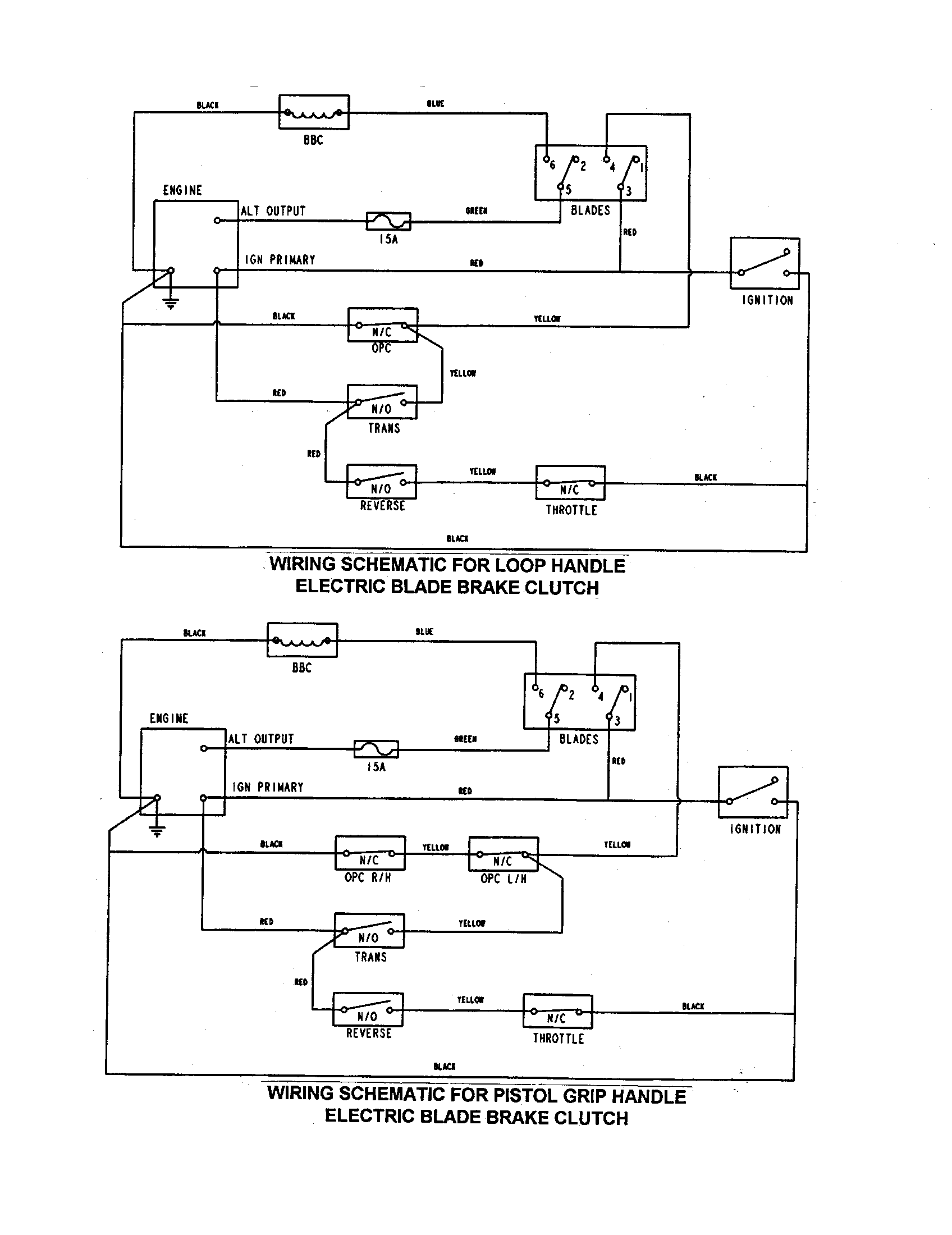 Snapper SPP140KW wiring schematics diagram