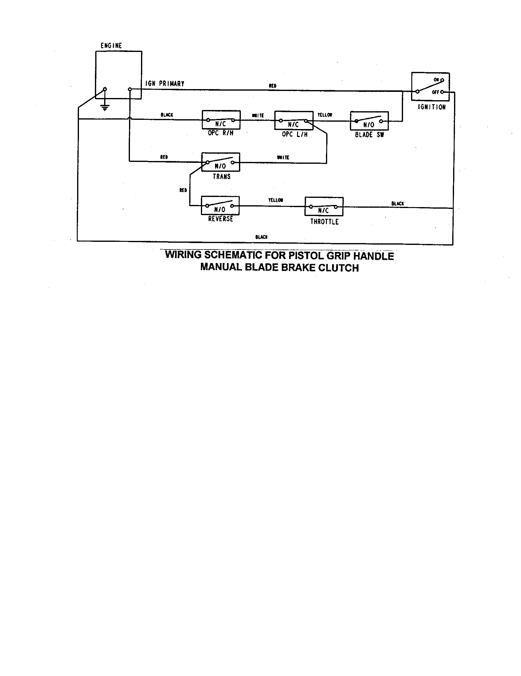 Snapper SPP140KW wiring schematics diagram