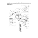 Snapper 5900745 housing/covers/spindles/blades diagram