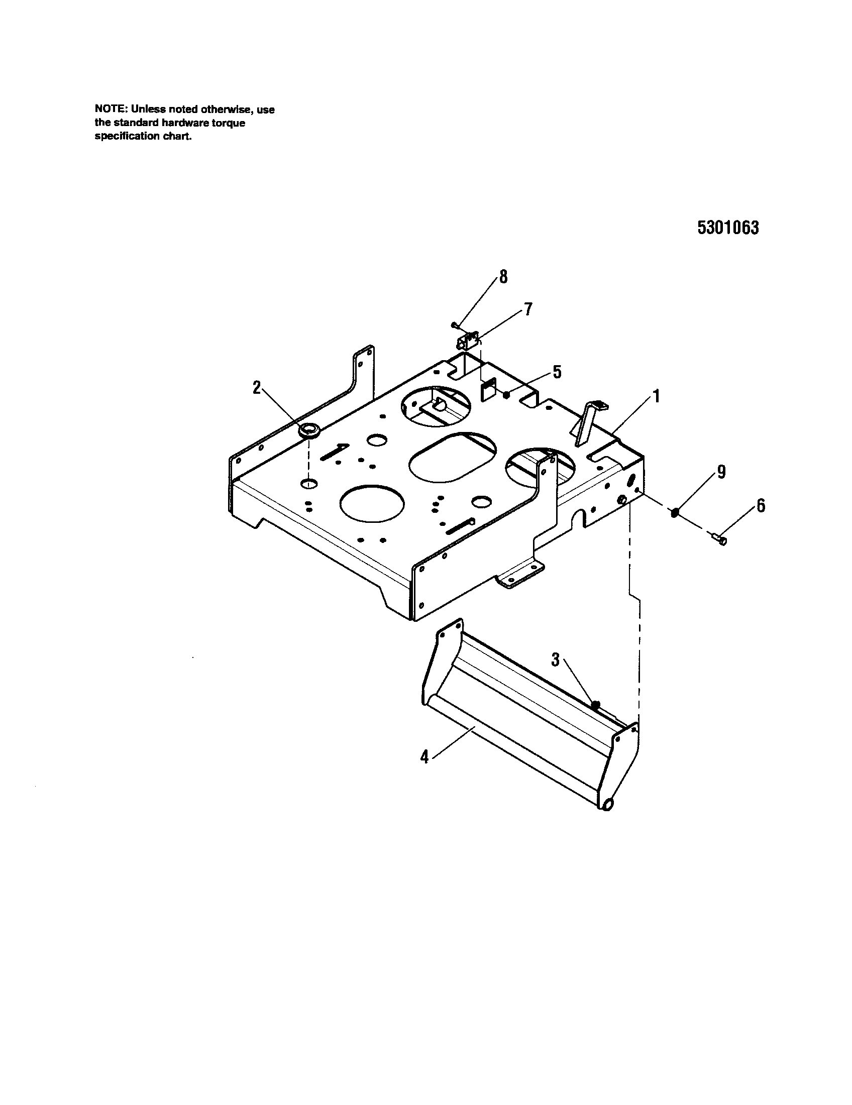 Snapper 5900700 engine deck diagram